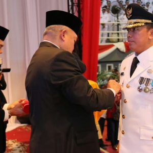 Teddy Meilwansyah Resmi Jabat Pj Bupati Muara Enim