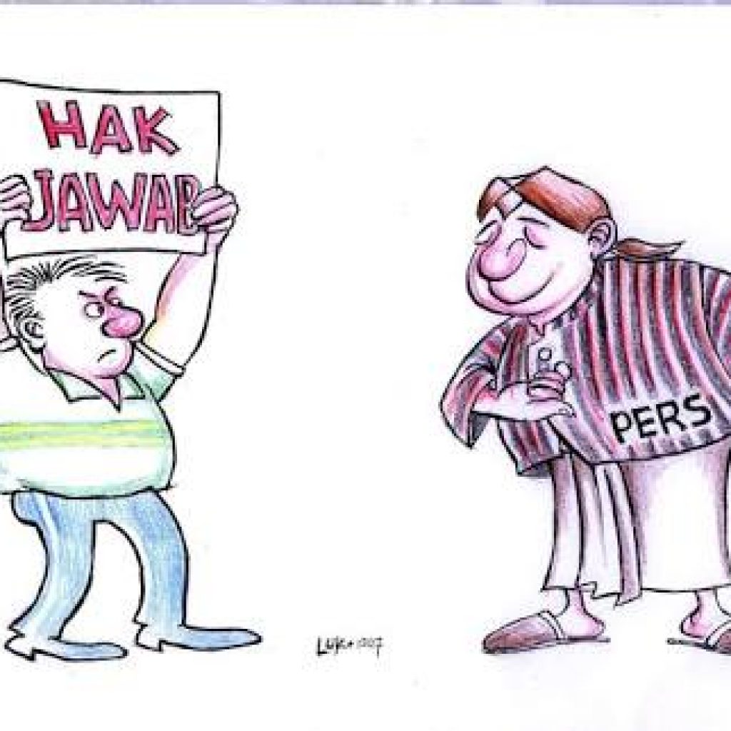 HAK JAWAB: “Seorang Pria di Semarang Ditangkap Kedapatan Bawa Bom Waktu”