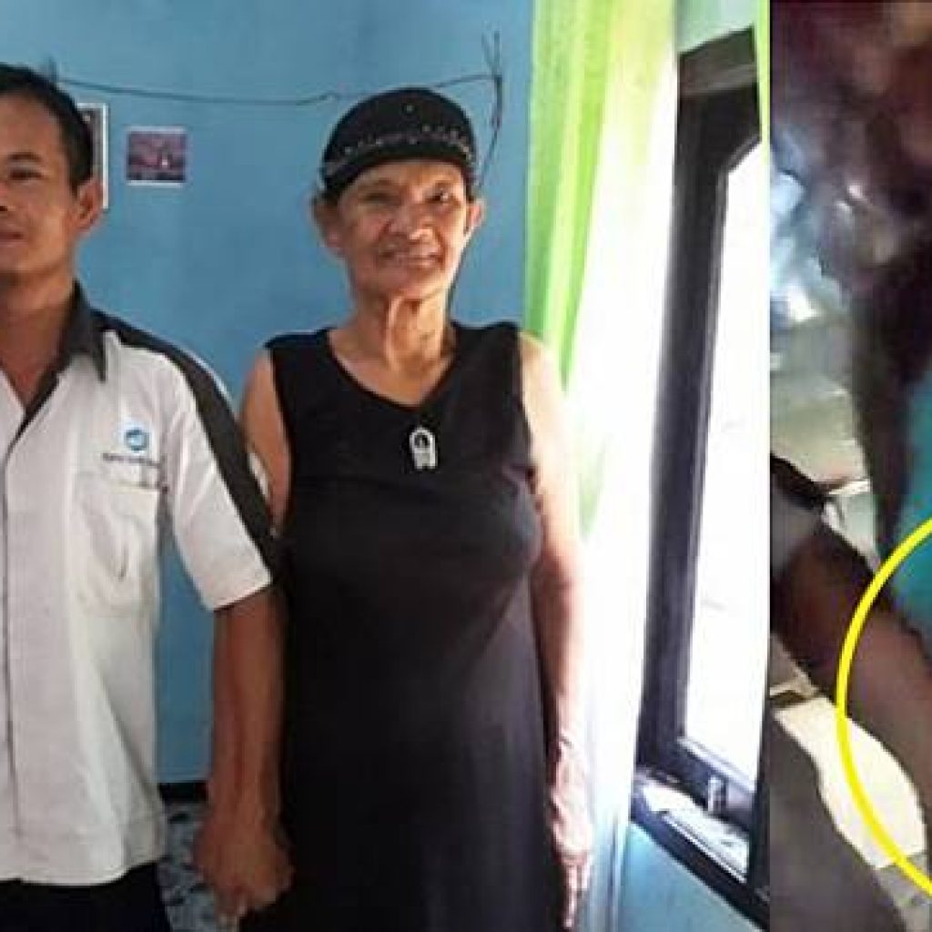Pemuda Yang Menikah Dengan Nenek 78 Tahun Tunjukan Kehamilan Istrinya