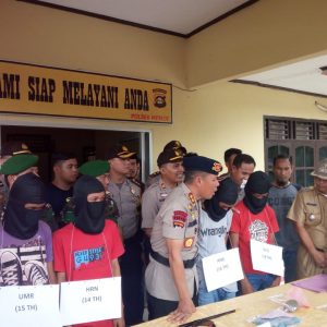 4 Pelaku Pelemparan Bus DAMRI Ternyata Pelajar