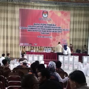 Ini Daftar Urutan Perolehan Suara Rekapitulasi KPU Muara Enim