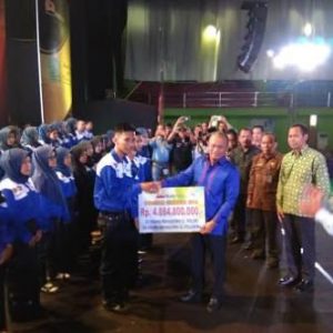 Kinerja Tumbuh, PTBA Gelontorkan Bea Siswa Rp 4,8 Miliar