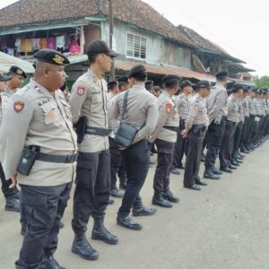 Ratusan Personil TNI-Polri Amankan Rapat Pleno KPUD Banyuasin