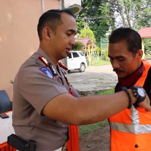 Satlantas Polres Mura Ngopi Bareng Ratusan Tukang Ojek