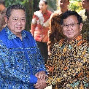SBY Sepakat Dukung Prabowo Jadi Capres 2019