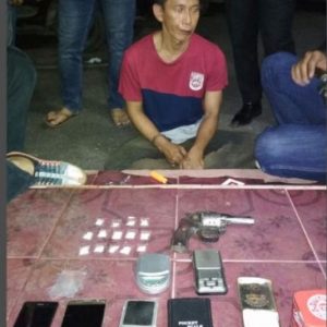 Bandar Narkoba Bersenpi Dibekuk Polres OKI