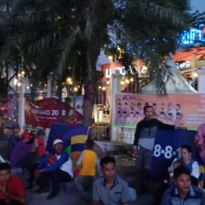 Ratusan Masyarakat Kecewa Tidak Bisa Menyaksikan Opening Ceremony Asian Games di Palembang