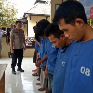 Kurun Waktu Sepekan, 8 Orang Pengguna Nakoba Diamankan Polsek IT II Palembang