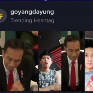 Heboh, Goyang Dayung Ala Jokowi Jadi Sorotan