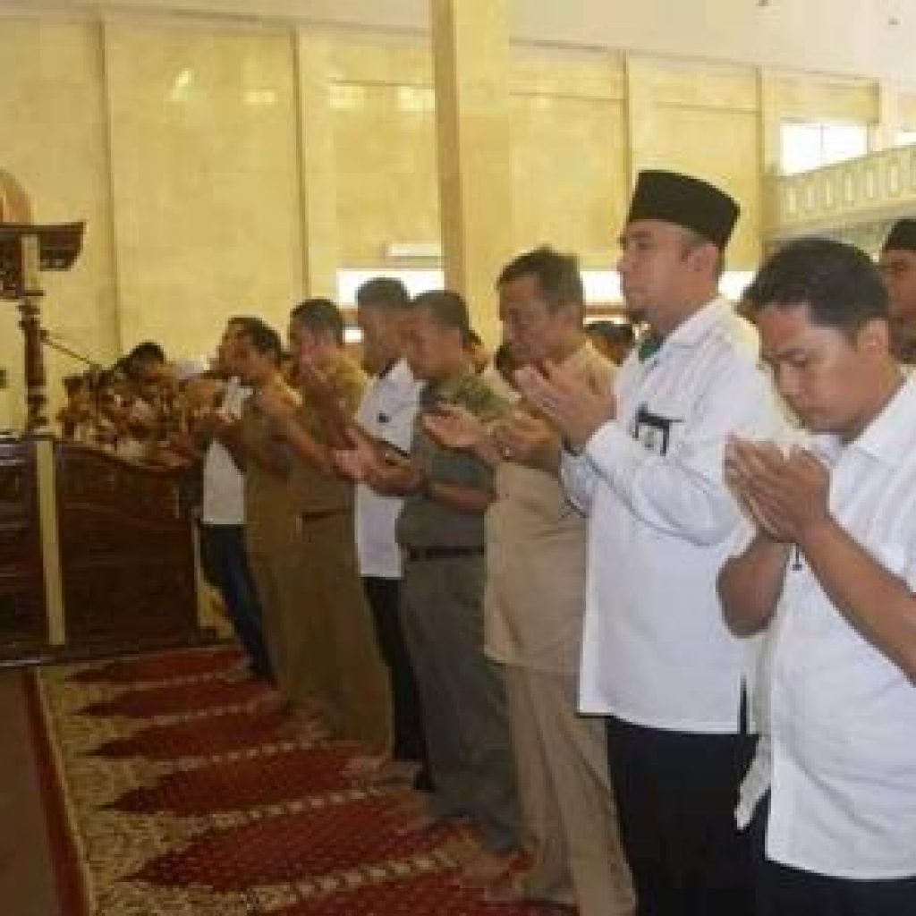 Kemenag Banyuasin Gelar Shalat Gaib Untuk Gempa NTB