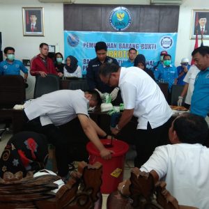 BNNP Sumsel Musnahkan 17 Kilogram Sabu-Sabu dan Ratusan Ekstasi