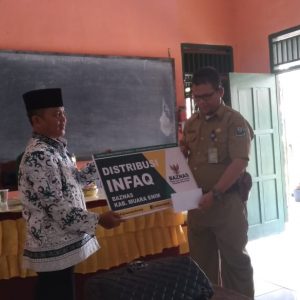 Baru Tiga Sekolah di Muara Enim Miliki Unit Pengumpulan Zakat