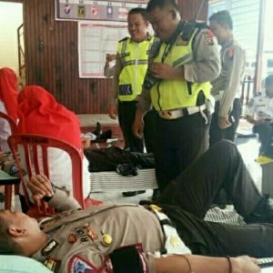 Stok Darah di OKI Kurang, PMI Cari Pasokan ke Polres