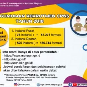 Formasi Kuota Seleksi CPNS Sumsel Tahun Ini Belum Ditetapkan