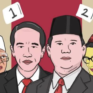 Sah! Jokowi-Ma’ruf Nomor 1, Prabowo-Sandi Nomor 2