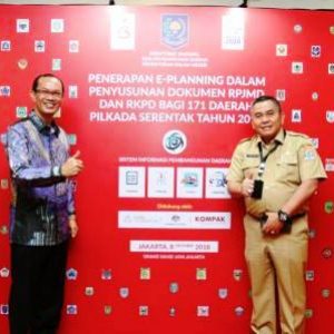 Harnojoyo Hadiri Rapat Penerapan E-Planning di Jakarta