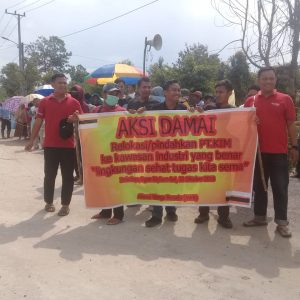 Dituding Cemari Lingkungan, Warga Desa Tanjung Seteko Tuntut PT KIM Pindah