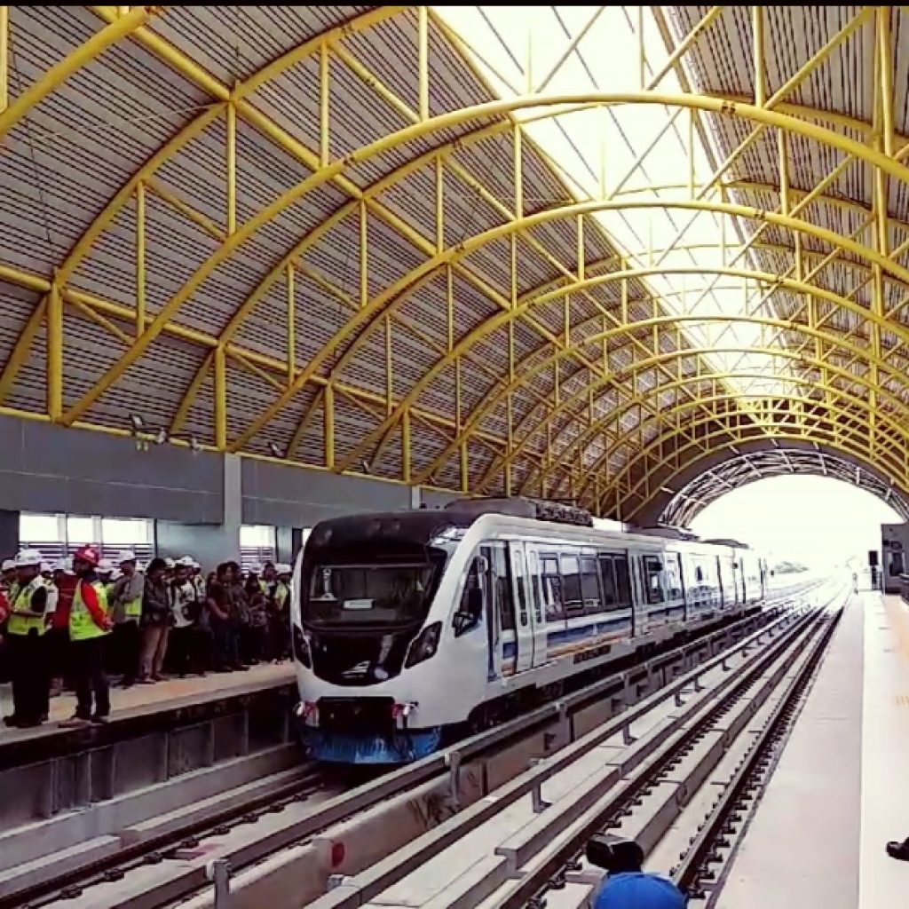 Uji Coba Kecepatan LRT, Hingga Saat Ini Belum Sesuai Target