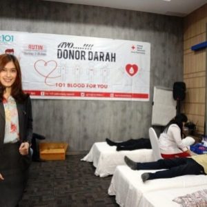 The 101 Hotel Palembang Donorkan 36 Kantong Darah