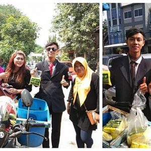Viral, Tukang Tahu Berfashion Kece Jadi Rebutan Ibu-ibu