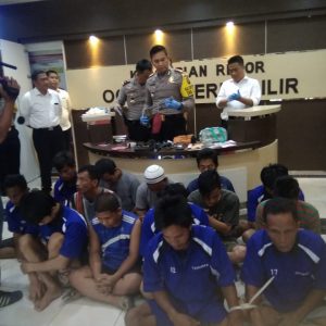 Sepekan, Satres Narkoba Polres OKI Tangkap 11 Pengedar Narkoba