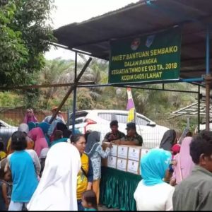 TMMD Gelar Bazar Sembako