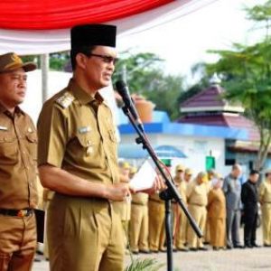 Palembang Aman , Harnojoyo Larang Borong Masker