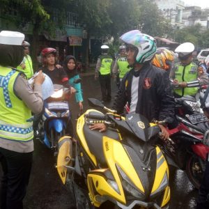 Polres OKU Tindak Ribuan pelanggaran Lantas