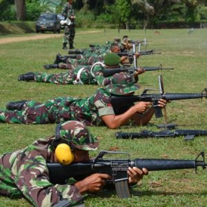 Mantapkan Profesionalisme Prajurit, Kodim 0418/Palembang Gelar Latihan Menembak