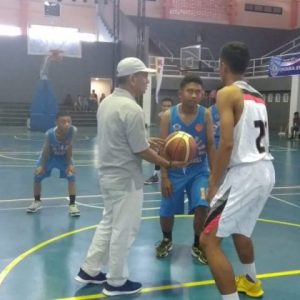 74 Tim Basket Muara Enim Bersaing Rebut Piala Bupati ke VIII