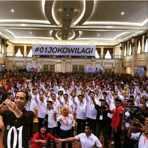 Jokowi Meminta TKD Sumsel Melakukan Kampanye Door To Door