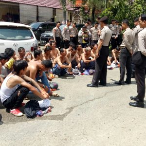 19 Jukir Ilegal Terjaring Razia Premanisme