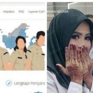 Wanita Cantik Ini Rela Tinggalkan Pengantin Pria Demi Tes CPNS