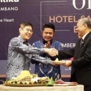 Gubernur Sumsel Resmikan Grand Opening Hotel Santika Premiere Bandara