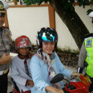 Satlantas Polres OKI Ciptakan Kondisi Tertib Berkendara
