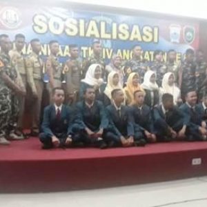 Taruna/ni ALL TK IV Angkatan Ke-64 Sosialisasi Kepada Siswa SMA