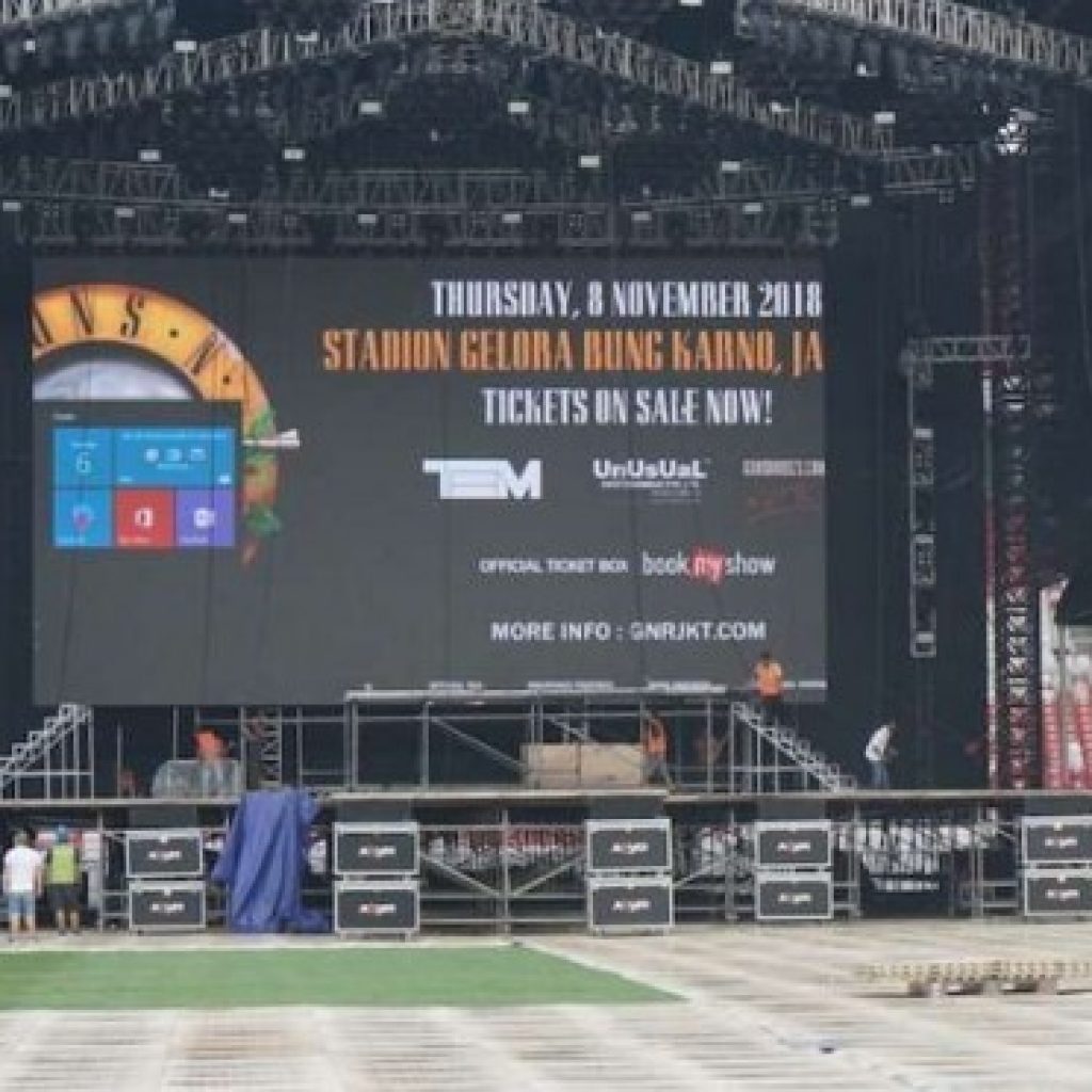 Tiba di Indonesia, Guns N’ Roses Akan Hentak Jakarta