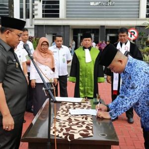 Wabup Muara Enim Lantik 117 ASN