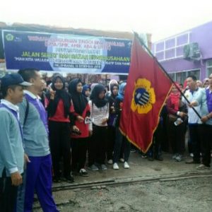 Universitas Bina Sriwijaya Gelar Jalan Sehat dan Bazar Wirausaha