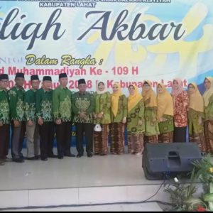 Wabup Hadiri Milad Muhammadiyah dan Aisyiyah Lahat