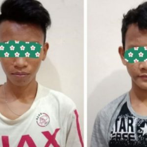 Dua ABG Tertangkap Bawa Sajam