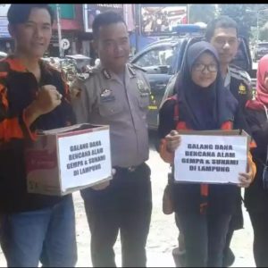 Pemuda Pancasila Lahat Galang Dana Untuk Korban Tsunami Selat Sunda