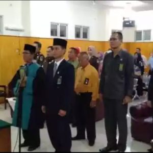 Sadat Prayudi Jabat Sekretaris Pengadilan Negeri Lahat