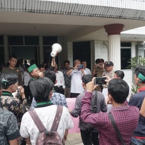 100 Hari Kerja Walikota Lubuk Linggau, HMI Geruduk Pemkot