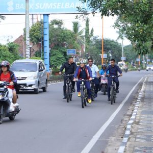 Dodi Naik Sepeda ke Kantor, ASN Muba Salfok