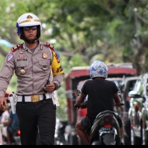 Atasi Macet Akibat Ramainya Wisatawan, Polres Lahat Merekayasa Alur Lalulintas