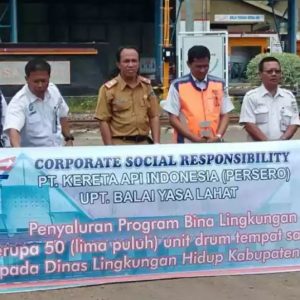 KAI Bantu 50 Unit TPS ke DLH Lahat