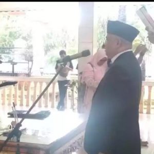 Masroni Resmi Dilantik Sebagai Sekda Pemkab Lahat
