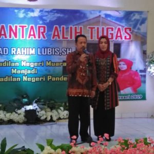 Pindah Tugas ke Pandeglang, As’ad Rahim Lubis Banyak Catat Prestasi Selama di PN Muara Enim