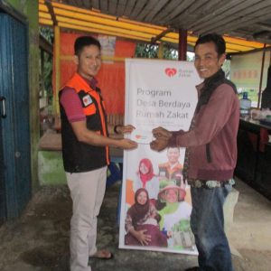 Rumah Zakat Bina UMKM di desa Mekar Jaya Jambi